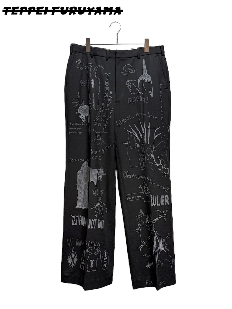 Teppei Furuyama<br>HANDPAINT TROUSERS