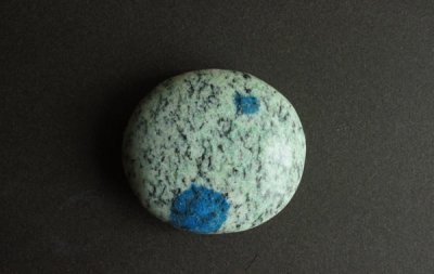 Azurite in Granite