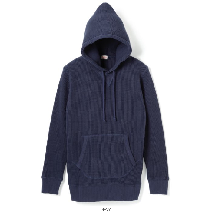 Healthknit（ヘルスニット）/ Super Heavy Waffle Pull Parka（スーパーヘビーワッフル　プルオーバーパーカー）977