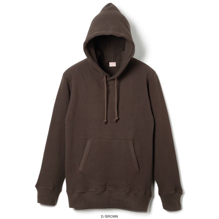 Healthknit（ヘルスニット）/ Super Heavy Waffle Pull Parka（スーパーヘビーワッフル　プルオーバーパーカー）977