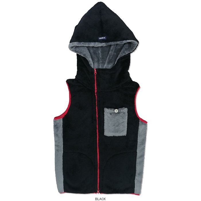 CLASS-5（クラスファイブ）/ HUSKY SLANT ZIP VEST（ハスキースラント