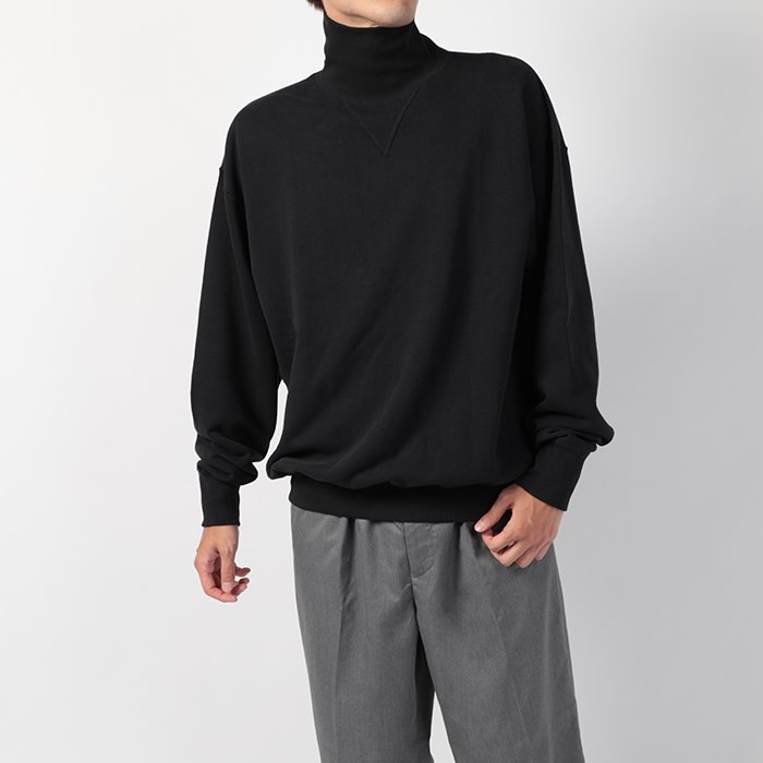 Healthknit BLACK LABEL　MOCK NECK L/S SWEAT - ヘルスニットの公式通販サイト │ Healthknit  Online Shop