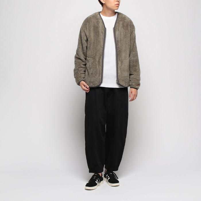 シェルパフリース ジップカーディガン長袖