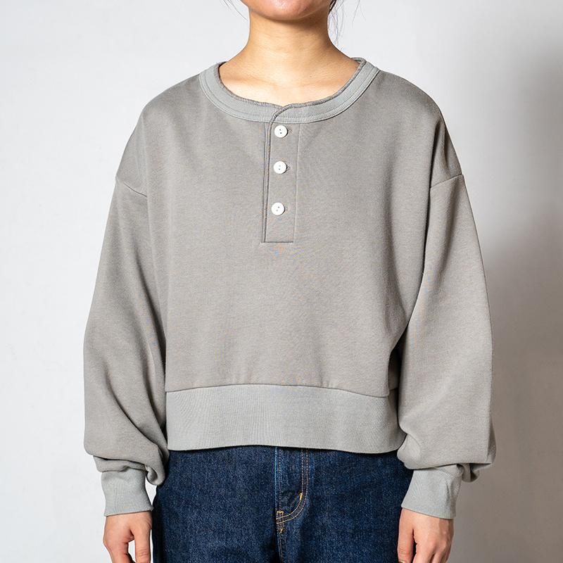 専用【未使用級】HYS'S BANDANA柄 ヘンリーネックスウェット ヘンリーネック ヘビーウェイト スウェット（2Colors）240851