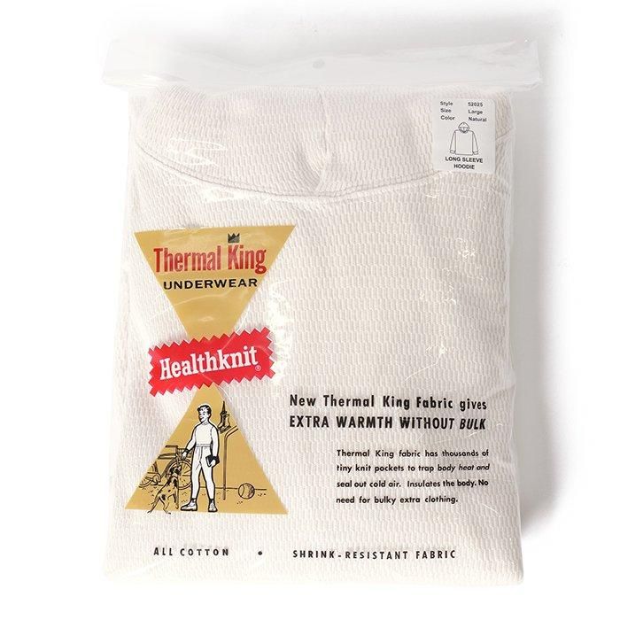 サーマルキングラッセルハニカム フーディ長袖 #52025