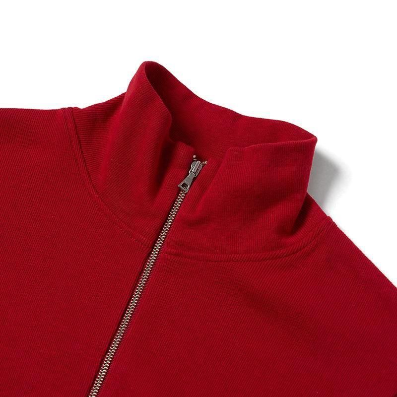 トップス H Healthknit（ヘルスニット）/ CLASSIC FRAISE HALF-ZIP HI-NECK
