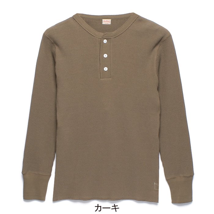 Healthknit（ヘルスニット）/ Super Heavy Waffle Henley L/S