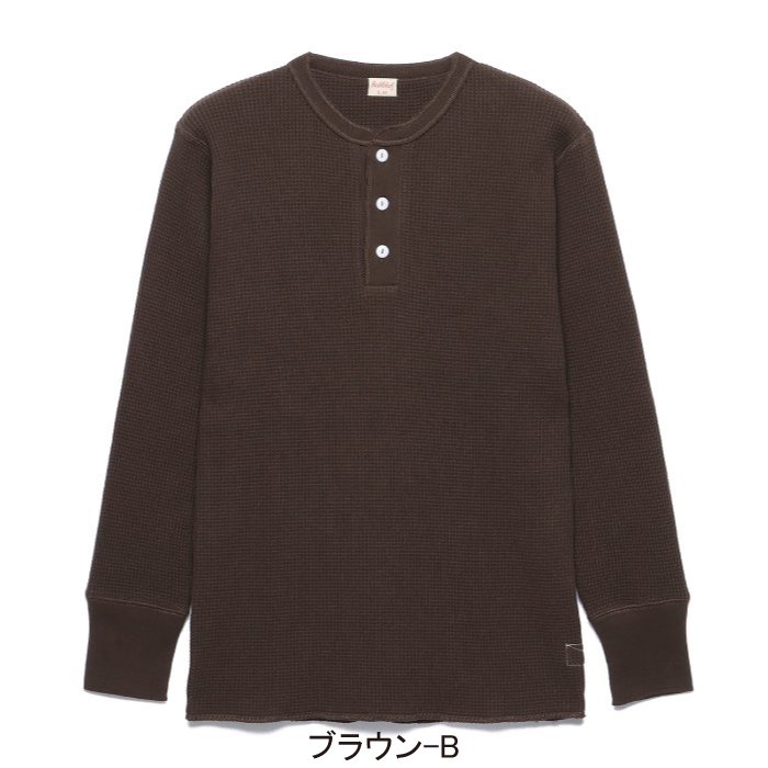 Healthknit（ヘルスニット）/ Super Heavy Waffle Henley L/S