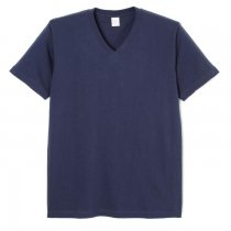 【定番商品】#2202　ベーシックVネック　半袖Tシャツ