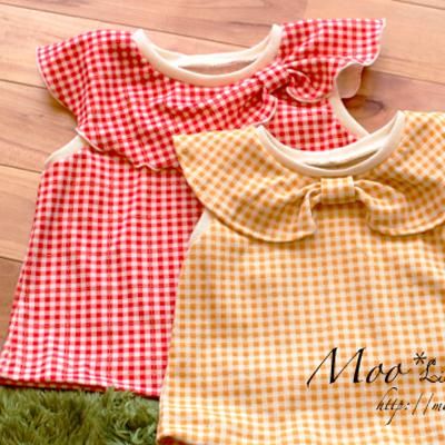 子供用/簡単フリルタンクトップ - 型紙販売ブランドの通販サイト Moo