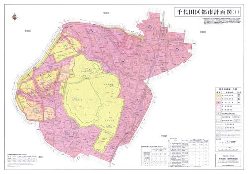 東京都　都市計画図 - 内外地図株式会社が運営する地形図や各種書籍、地図のお供グッズ・雑貨のオンラインショップ