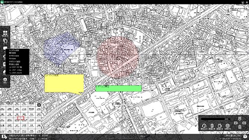 東京都2,500デジタル白地図2015（平成27年度版） - 内外地図株式会社が運営する地形図や各種書籍、地図のお供グッズ・雑貨のオンラインショップ