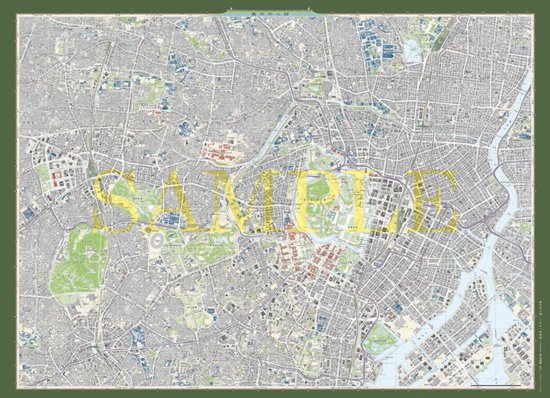 東京中心部 1:10,000地形図 - 内外地図株式会社が運営する地形図や各種書籍、地図のお供グッズ・雑貨のオンラインショップ