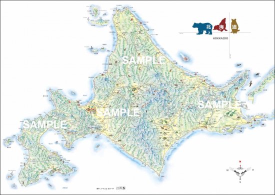 北海道たびマップ - 内外地図株式会社が運営する地形図や各種書籍、地図のお供グッズ・雑貨のオンラインショップ