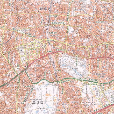 2万5千分1地形図　東京西部 - 内外地図株式会社が運営する地形図や各種書籍、地図のお供グッズ・雑貨のオンラインショップ