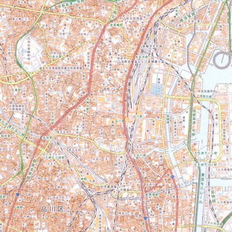 2万5千分1地形図　東京西南部 - 内外地図株式会社が運営する地形図や各種書籍、地図のお供グッズ・雑貨のオンラインショップ