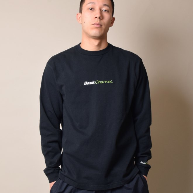 <img class='new_mark_img1' src='https://img.shop-pro.jp/img/new/icons11.gif' style='border:none;display:inline;margin:0px;padding:0px;width:auto;' />Back Channel OFFICIAL LOGO LONG SLEEVE T