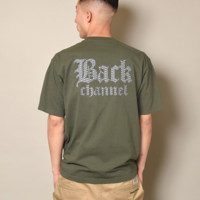 Back Channel raidback fabric T - BLACK SUGAR