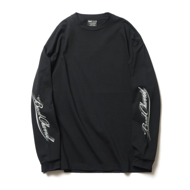 <img class='new_mark_img1' src='https://img.shop-pro.jp/img/new/icons7.gif' style='border:none;display:inline;margin:0px;padding:0px;width:auto;' />Back Channel SLEEVE PRINT LONG SLEEVE T 1