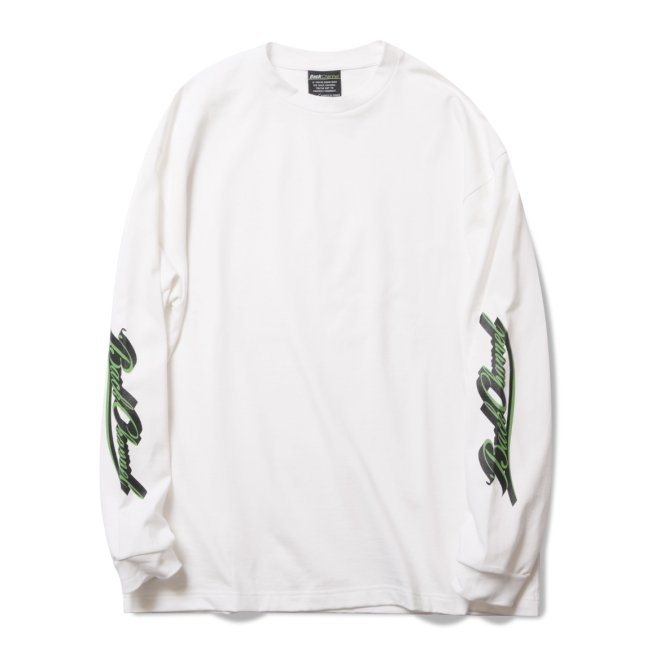 <img class='new_mark_img1' src='https://img.shop-pro.jp/img/new/icons7.gif' style='border:none;display:inline;margin:0px;padding:0px;width:auto;' />Back Channel SLEEVE PRINT LONG SLEEVE T