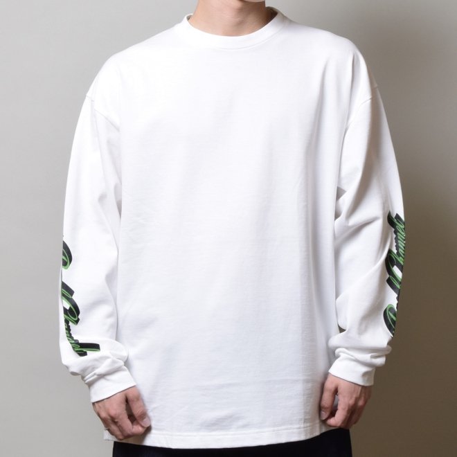 <img class='new_mark_img1' src='https://img.shop-pro.jp/img/new/icons7.gif' style='border:none;display:inline;margin:0px;padding:0px;width:auto;' />Back Channel SLEEVE PRINT LONG SLEEVE T