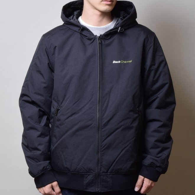 Back Channel HOODED FIELD JACKET - BLACK SUGAR