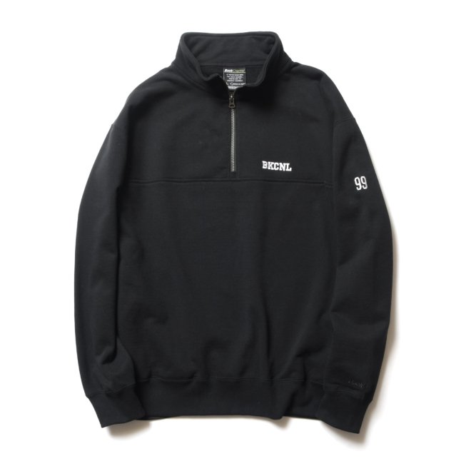 <img class='new_mark_img1' src='https://img.shop-pro.jp/img/new/icons7.gif' style='border:none;display:inline;margin:0px;padding:0px;width:auto;' />Back Channel HALF ZIP SWEAT 1
