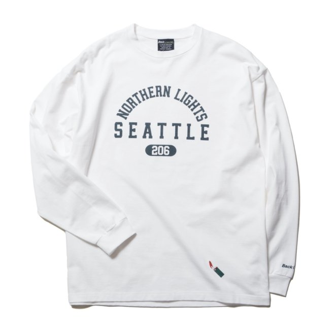 <img class='new_mark_img1' src='https://img.shop-pro.jp/img/new/icons7.gif' style='border:none;display:inline;margin:0px;padding:0px;width:auto;' />Back Channel COLLEGE LOGO LONG SLEEVE T 1