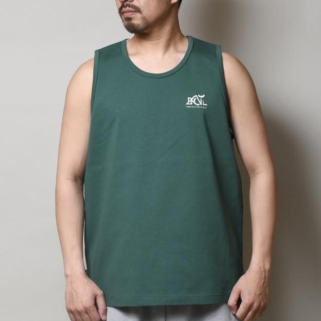 BACK CHANNEL TANK TOP バックチャンネル Back Channel TANK TOP - BLACK SUGAR