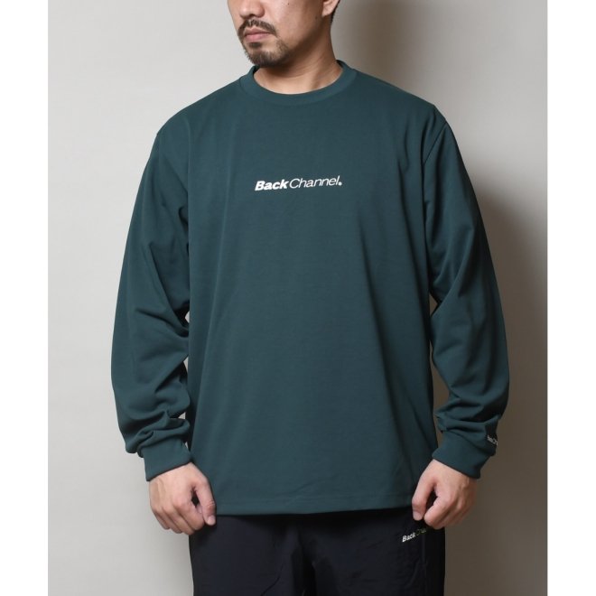 Back Channel DRY LONG SLEEVE T - BLACK SUGAR