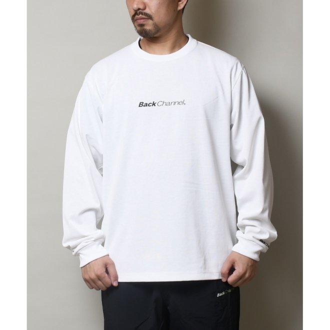 Back Channel DRY LONG SLEEVE T - BLACK SUGAR