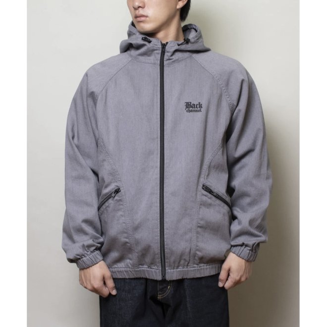 <img class='new_mark_img1' src='https://img.shop-pro.jp/img/new/icons7.gif' style='border:none;display:inline;margin:0px;padding:0px;width:auto;' />Back Channel DENIM HOODED JACKET