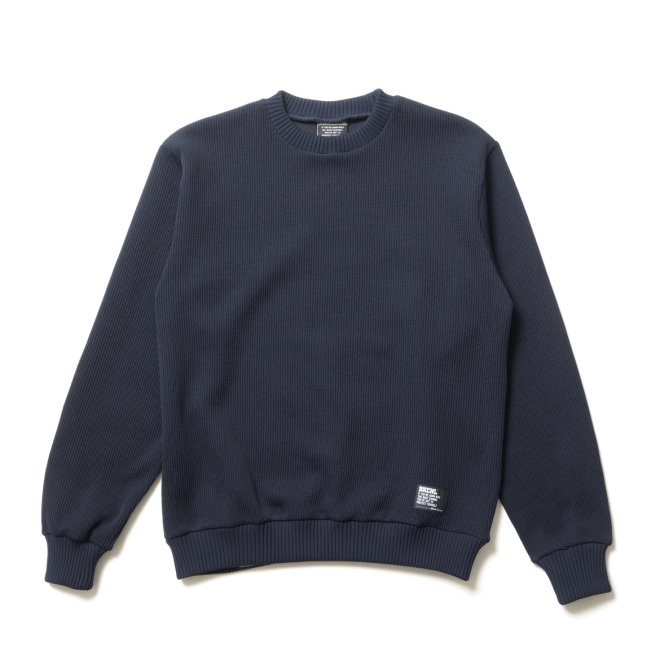 Back Channel KNIT CREWNECK - BLACK SUGAR