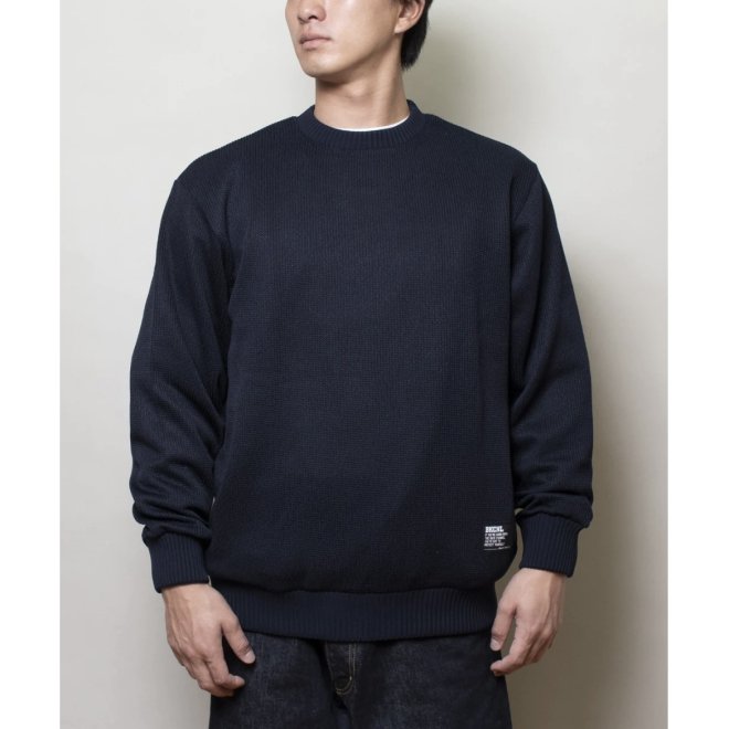 <img class='new_mark_img1' src='https://img.shop-pro.jp/img/new/icons7.gif' style='border:none;display:inline;margin:0px;padding:0px;width:auto;' />Back Channel KNIT CREWNECK