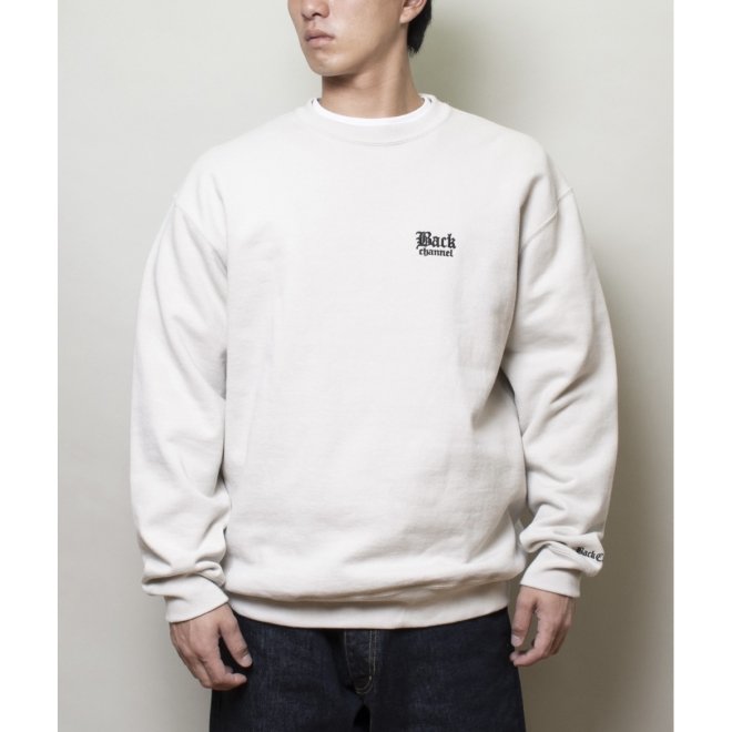 <img class='new_mark_img1' src='https://img.shop-pro.jp/img/new/icons7.gif' style='border:none;display:inline;margin:0px;padding:0px;width:auto;' />Back Channel ONE POINT CREWNECK