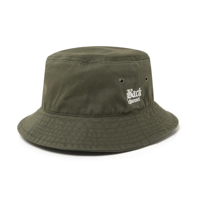 Back Channel COTTON BUCKET HAT - BLACK SUGAR