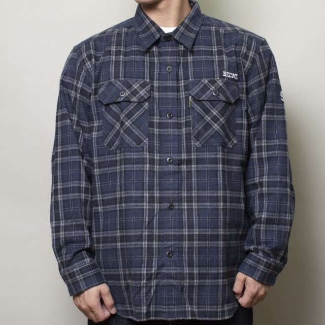 <img class='new_mark_img1' src='https://img.shop-pro.jp/img/new/icons7.gif' style='border:none;display:inline;margin:0px;padding:0px;width:auto;' />Back Channel NEL CHECK SHIRT