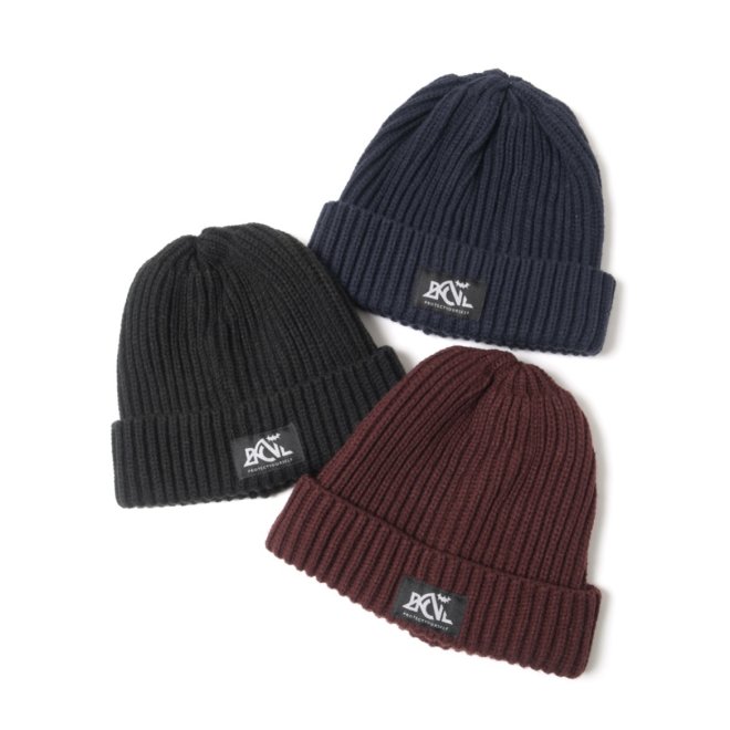 <img class='new_mark_img1' src='https://img.shop-pro.jp/img/new/icons7.gif' style='border:none;display:inline;margin:0px;padding:0px;width:auto;' />Back Channel RIBBED BEANIE