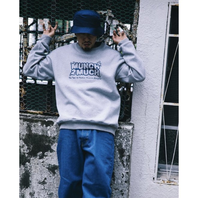 <img class='new_mark_img1' src='https://img.shop-pro.jp/img/new/icons7.gif' style='border:none;display:inline;margin:0px;padding:0px;width:auto;' />Back Channel MUNCH CREWNECK