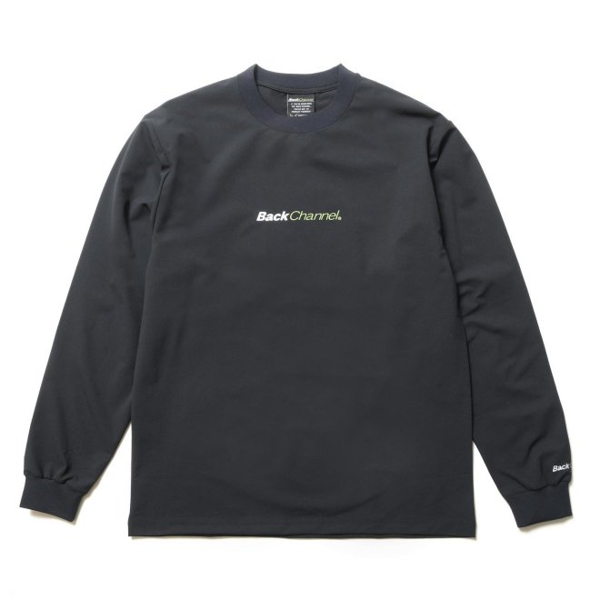 <img class='new_mark_img1' src='https://img.shop-pro.jp/img/new/icons7.gif' style='border:none;display:inline;margin:0px;padding:0px;width:auto;' />Back Channel OFFICIAL LOGO STRETCH L/S TEE 1