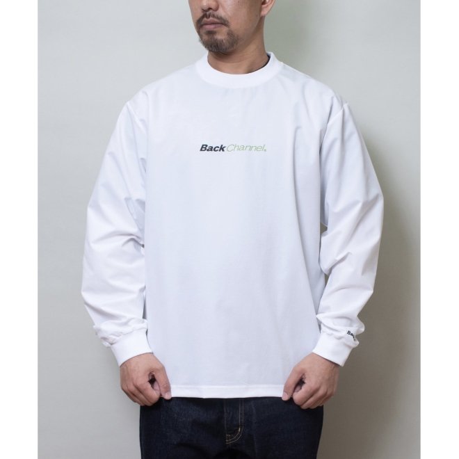 <img class='new_mark_img1' src='https://img.shop-pro.jp/img/new/icons7.gif' style='border:none;display:inline;margin:0px;padding:0px;width:auto;' />Back Channel OFFICIAL LOGO STRETCH L/S TEE