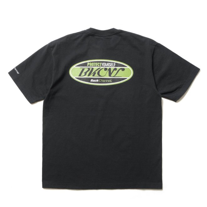 <img class='new_mark_img1' src='https://img.shop-pro.jp/img/new/icons7.gif' style='border:none;display:inline;margin:0px;padding:0px;width:auto;' />Back Channel OVAL LOGO TEE