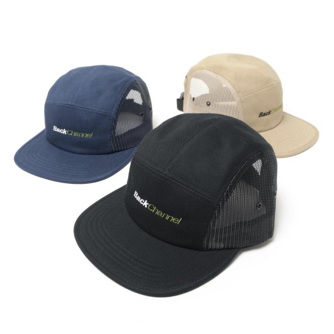 Back Channel SIDE MESH JET CAP - BLACK SUGAR