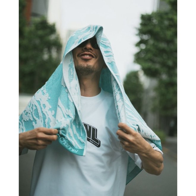 <img class='new_mark_img1' src='https://img.shop-pro.jp/img/new/icons20.gif' style='border:none;display:inline;margin:0px;padding:0px;width:auto;' />Back Channel GHOSTLION CAMO BATH TOWEL