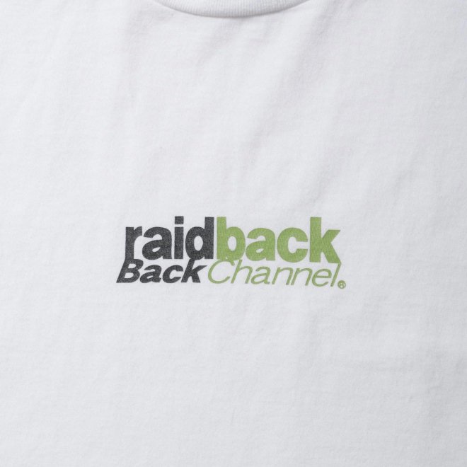 <img class='new_mark_img1' src='https://img.shop-pro.jp/img/new/icons7.gif' style='border:none;display:inline;margin:0px;padding:0px;width:auto;' />Back Channel raidback fabric LOGO TEE