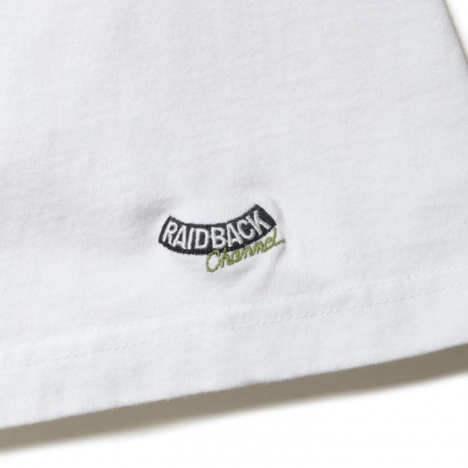 <img class='new_mark_img1' src='https://img.shop-pro.jp/img/new/icons7.gif' style='border:none;display:inline;margin:0px;padding:0px;width:auto;' />Back Channel raidback fabric LOGO TEE