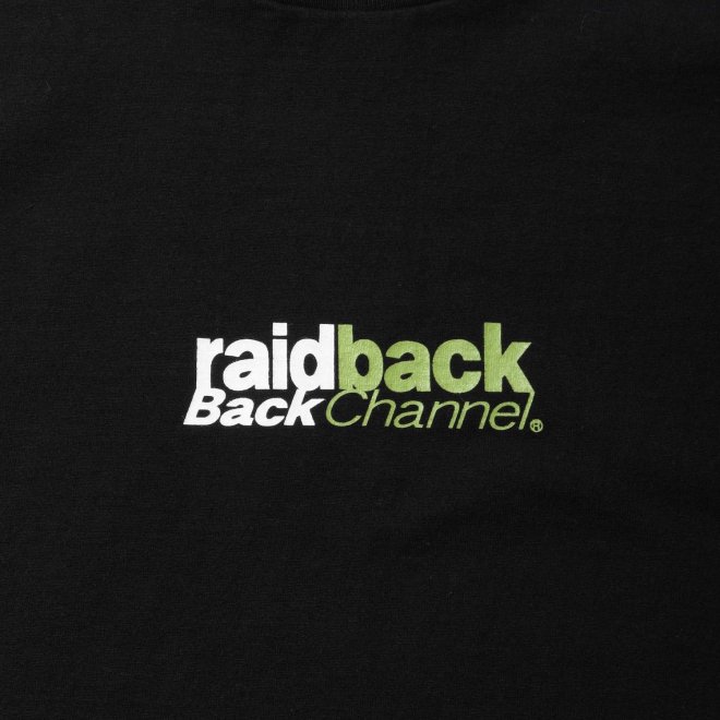 <img class='new_mark_img1' src='https://img.shop-pro.jp/img/new/icons7.gif' style='border:none;display:inline;margin:0px;padding:0px;width:auto;' />Back Channel raidback fabric LOGO TEE