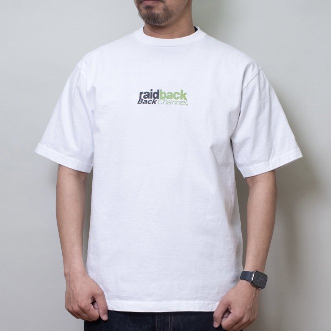 <img class='new_mark_img1' src='https://img.shop-pro.jp/img/new/icons7.gif' style='border:none;display:inline;margin:0px;padding:0px;width:auto;' />Back Channel raidback fabric LOGO TEE