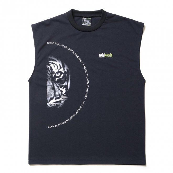 <img class='new_mark_img1' src='https://img.shop-pro.jp/img/new/icons7.gif' style='border:none;display:inline;margin:0px;padding:0px;width:auto;' />Back Channel raidback fabric NO SLEEVE TEE 1