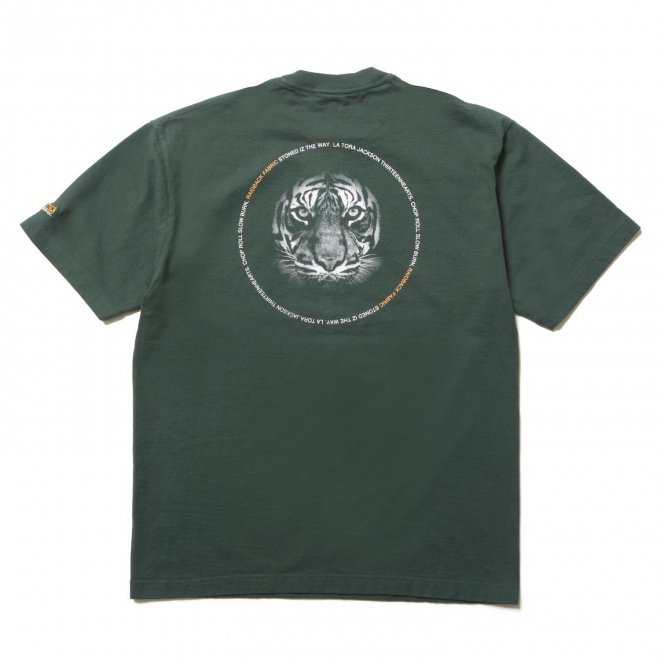 <img class='new_mark_img1' src='https://img.shop-pro.jp/img/new/icons7.gif' style='border:none;display:inline;margin:0px;padding:0px;width:auto;' />Back Channel raidback fabric TIGER TEE